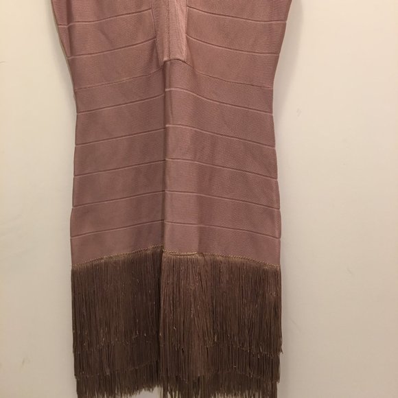 Venus Bandage Dress w/Fringe 14 - Picture 4 of 7